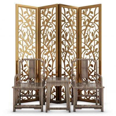 隔断屏风