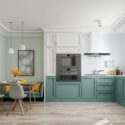 北欧现代厨房餐厅