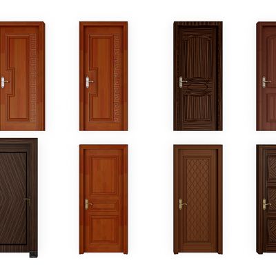现代实木木门