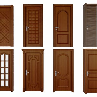现代组合木门