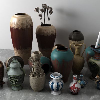 陶瓷，陶瓷，花瓶