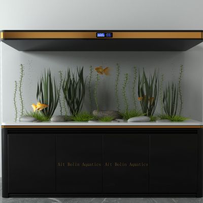 鱼缸，水族箱，金龙鱼