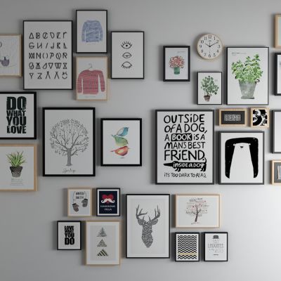 装饰画，挂画，照片墙