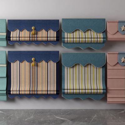 窗帘，纱帘，罗马帘