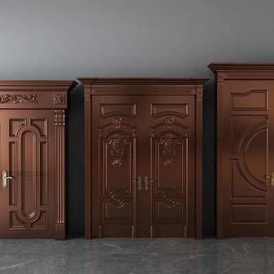 欧式门，双开门，烤漆门
