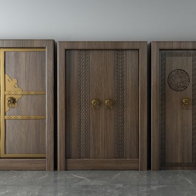 大门，中式庭院门