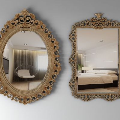 镜子，墙饰，挂件