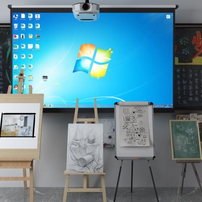 黑板，画板，投影仪