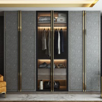 现代轻奢衣柜