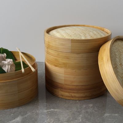 蒸笼，包子，烧麦