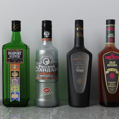 酒瓶，酒水，红酒