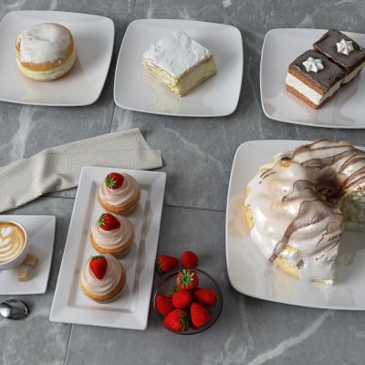 奶油，奶酪，蛋糕，草莓