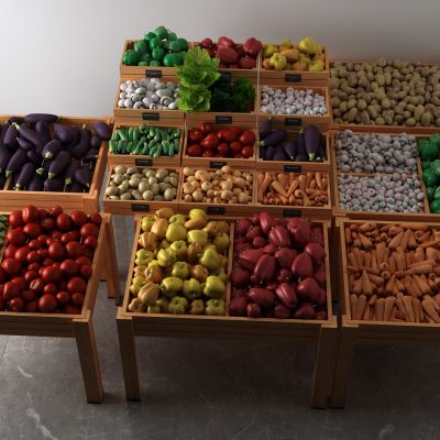 蔬菜，辣椒，茄子，黄瓜，土豆，萝卜