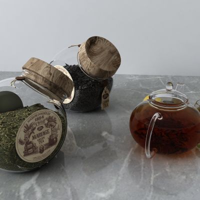 茶水，茶壶，茶叶