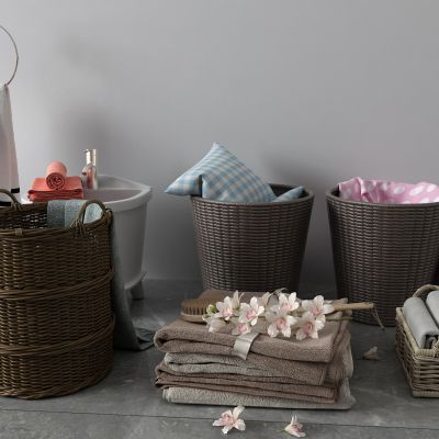 毛巾，拖把池，篓