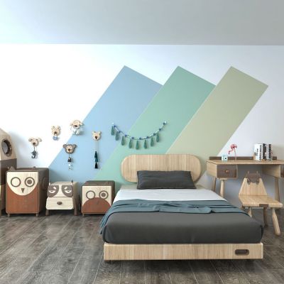 儿童房家具组合