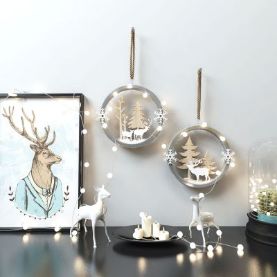 麋鹿墙饰陈设品