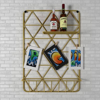 背景墙饰装饰架