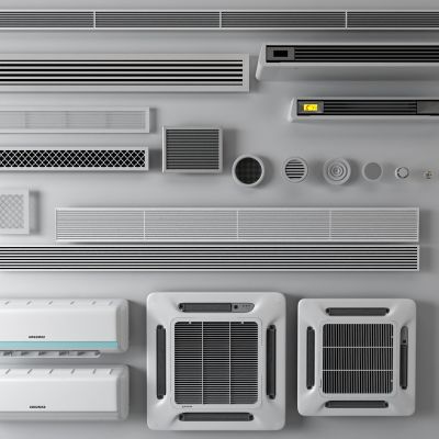 空调，出风口，烟感，喷淋