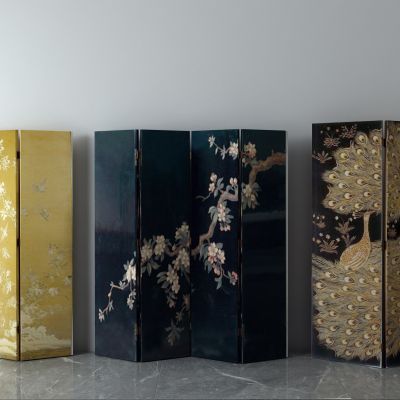 雕花，隔断，屏风3D模型