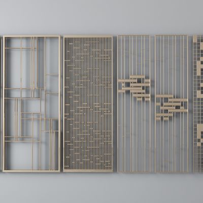 屏风，隔断，格栅