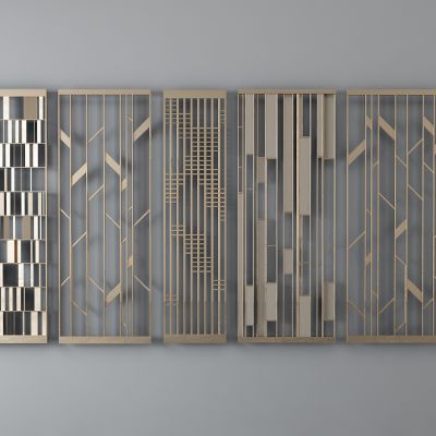 屏风，隔断，格栅