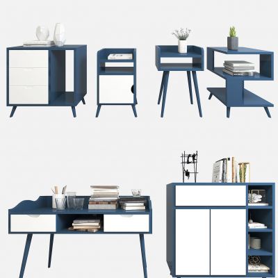柜子书桌边柜