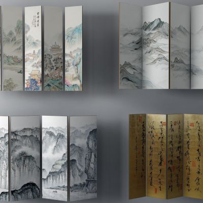 隔断，屏风，格栅