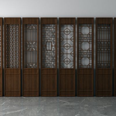 隔断，屏风，格栅