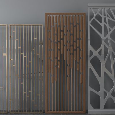 隔断，屏风，格栅