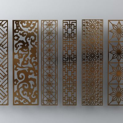 雕花，隔断，格栅