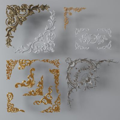 雕花，石膏，石膏线