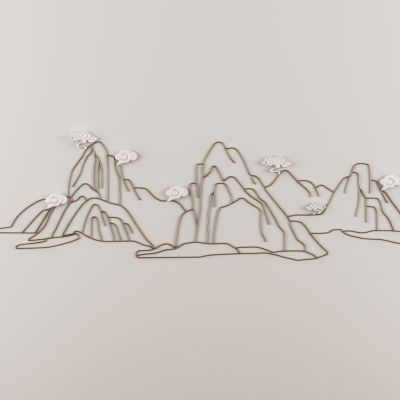 新中式墙饰挂件