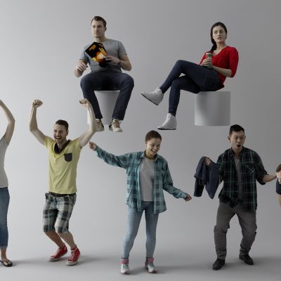 模特，人，女人