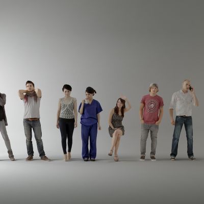 模特，人，女人