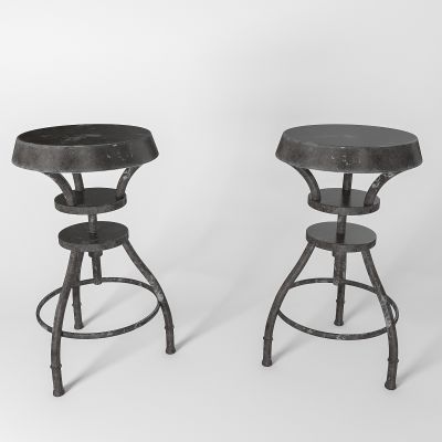 工业风吧台椅