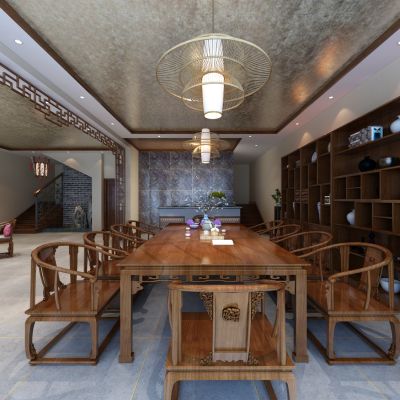 茶室 酒庄 新中式茶馆