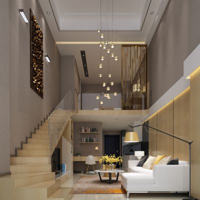 客厅，组合沙发，电视柜，电视墙