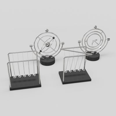 牛顿摆混沌摆永动机摆件