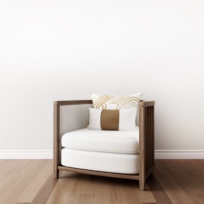 新中式单人沙发