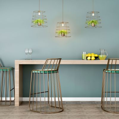 北欧吧台吧椅组合