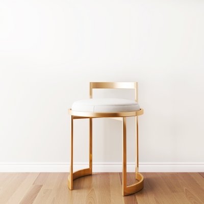 現(xiàn)代輕奢金屬吧椅