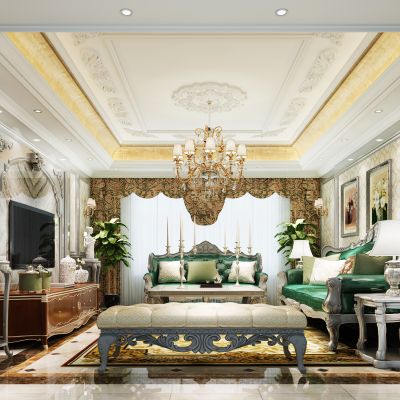美式客厅
