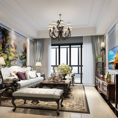 新古典客厅
