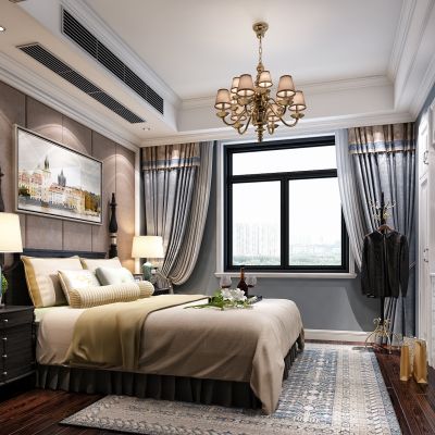 美式卧室