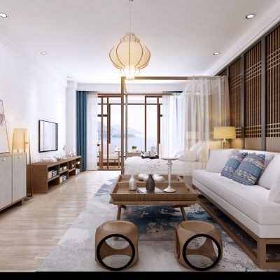 新中式民宿客房