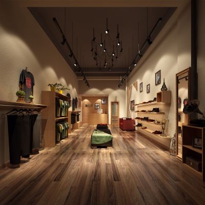 现代服装店