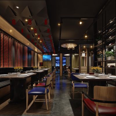 工业风休闲餐厅