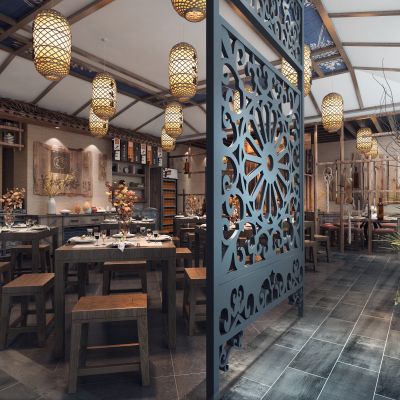 新中式风格羊肉汤店