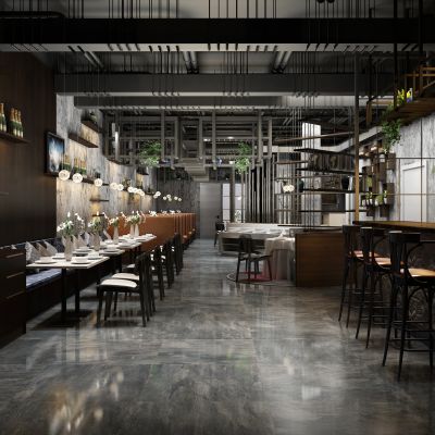 工业风餐厅